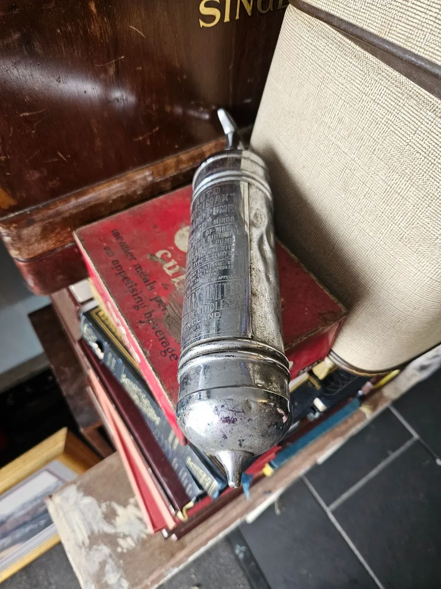 Vintage Car Fire Extinguisher - Image 1
