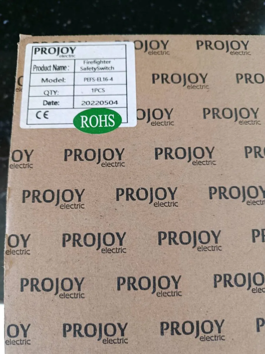 Projoy Fire safety switch - Image 1