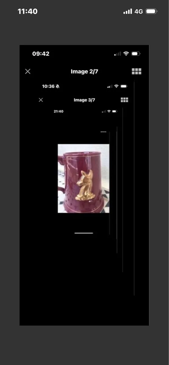 Rare 3 1/2 Pint Ceramic Tankard - Image 3