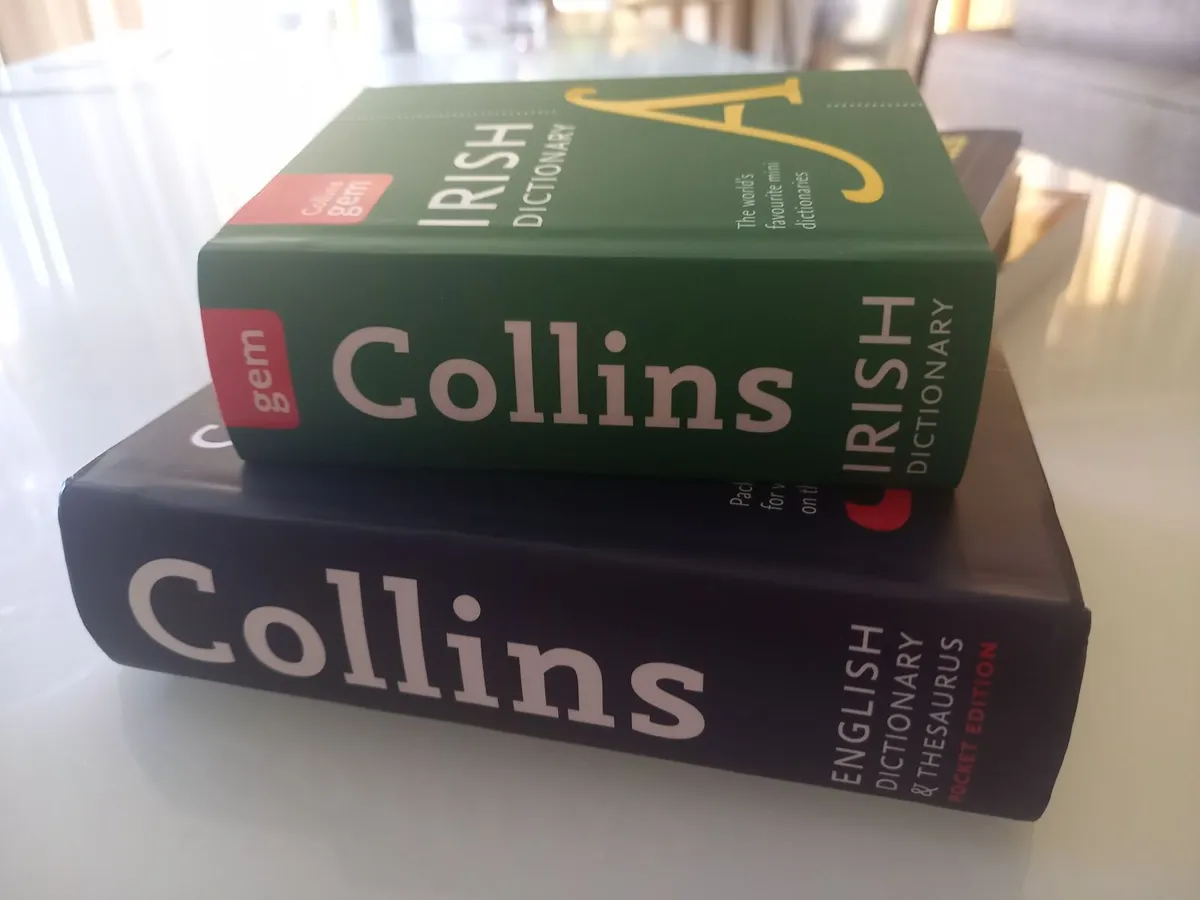 Collins english and irish dictionaries
