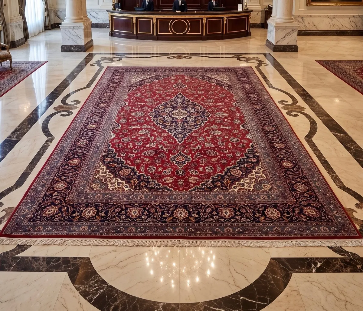 Nice old hand knotted carpet in good condition - Image 2