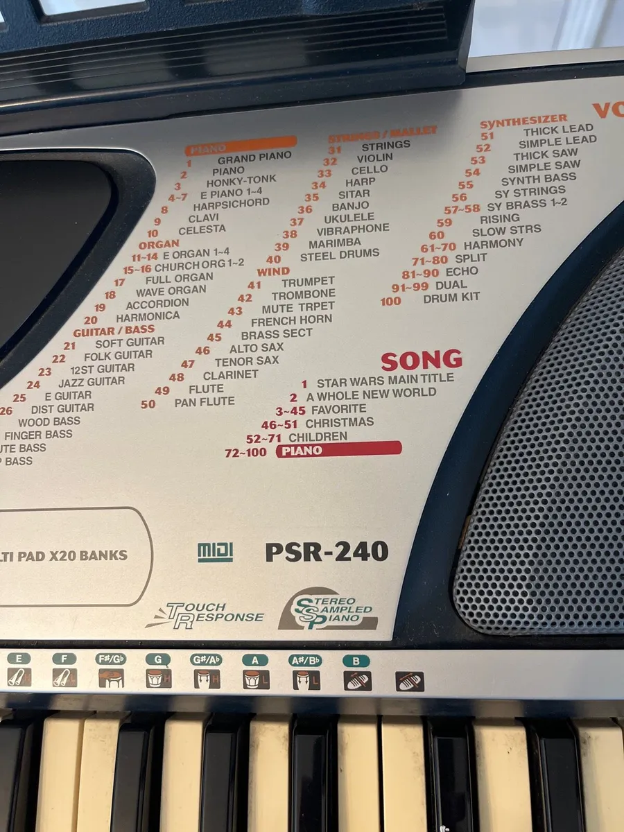 Yamaha keyboard - Image 4