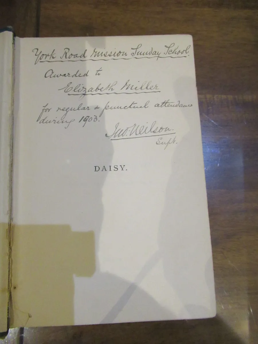 antique vintage book Daisy gift cottage Wetherell - Image 2