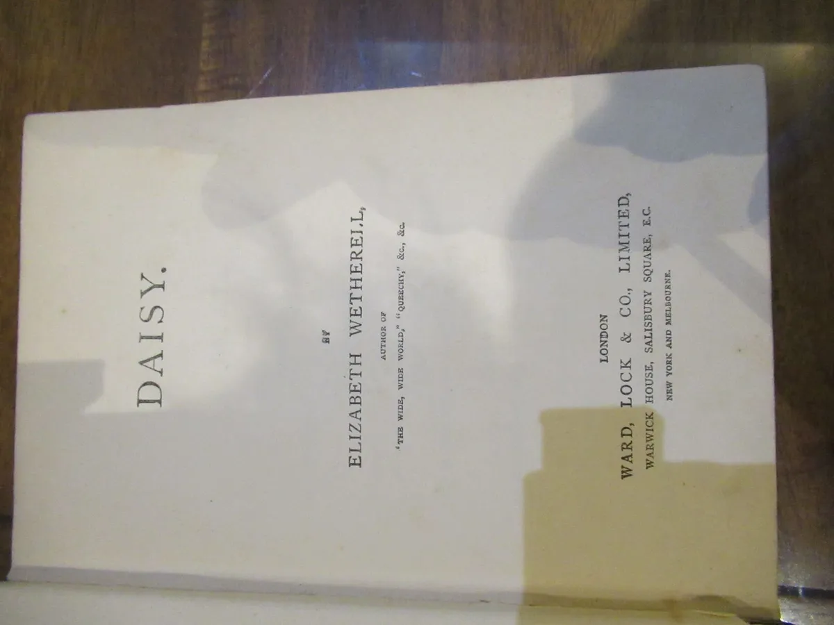 antique vintage book Daisy gift cottage Wetherell - Image 4