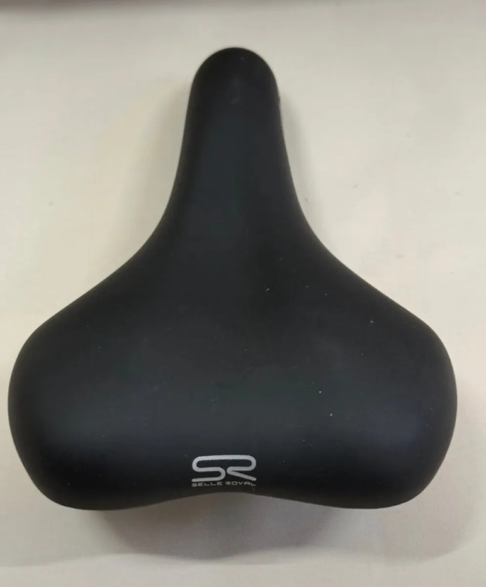 Selle Royale Black Bicycle Saddle. - Image 1