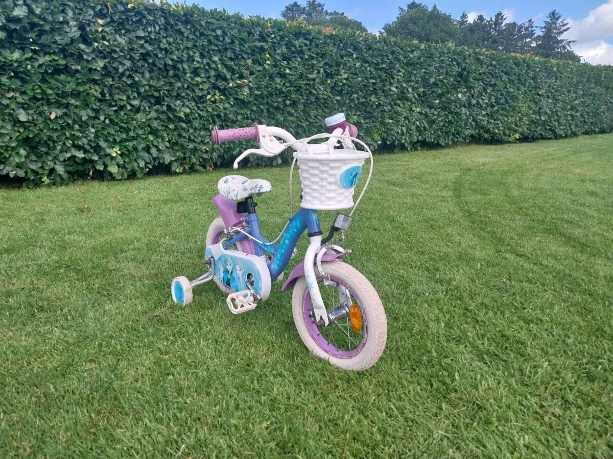 Kids Frozen Bike - Image 2