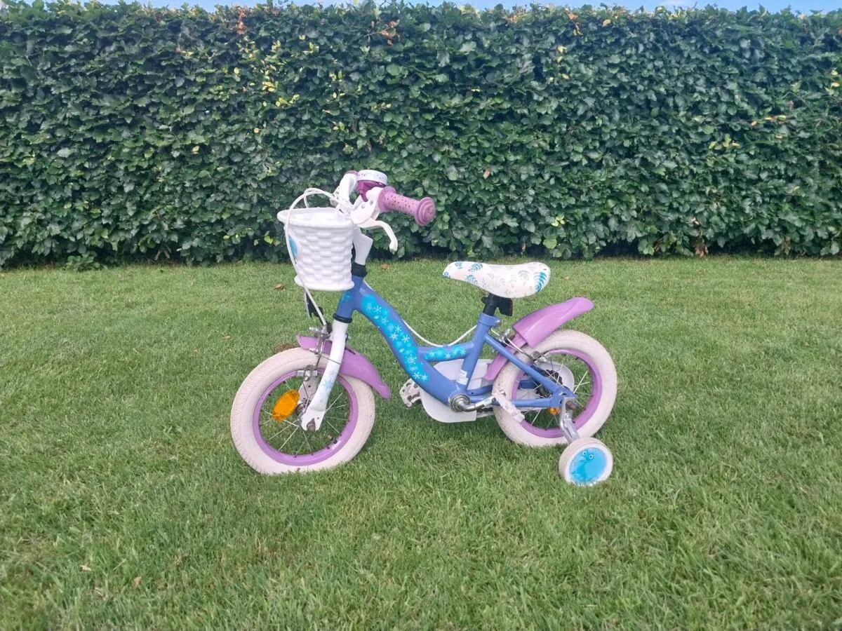 Kids Frozen Bike - Image 1