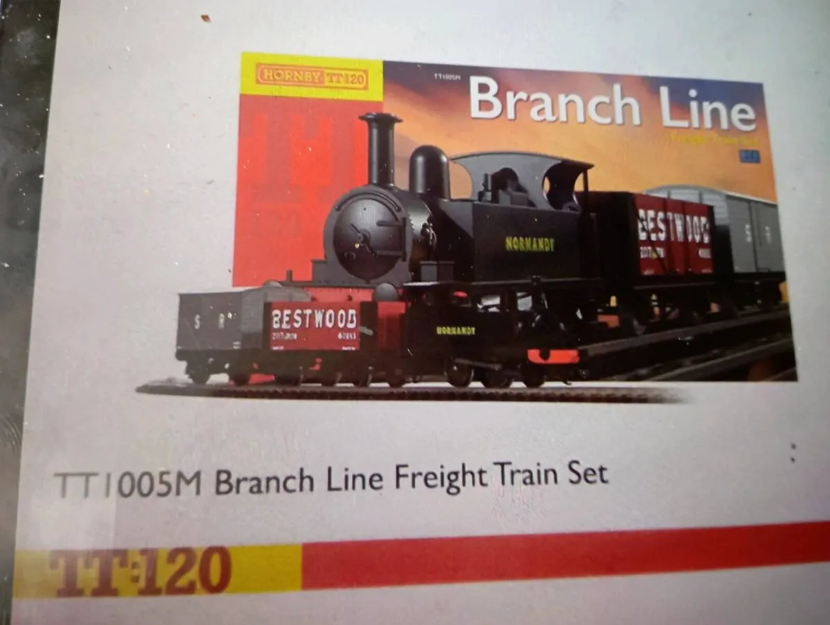 TT:120  HORBHY BRANCH-LIKE FREIGHT TRAIN SET - Image 3