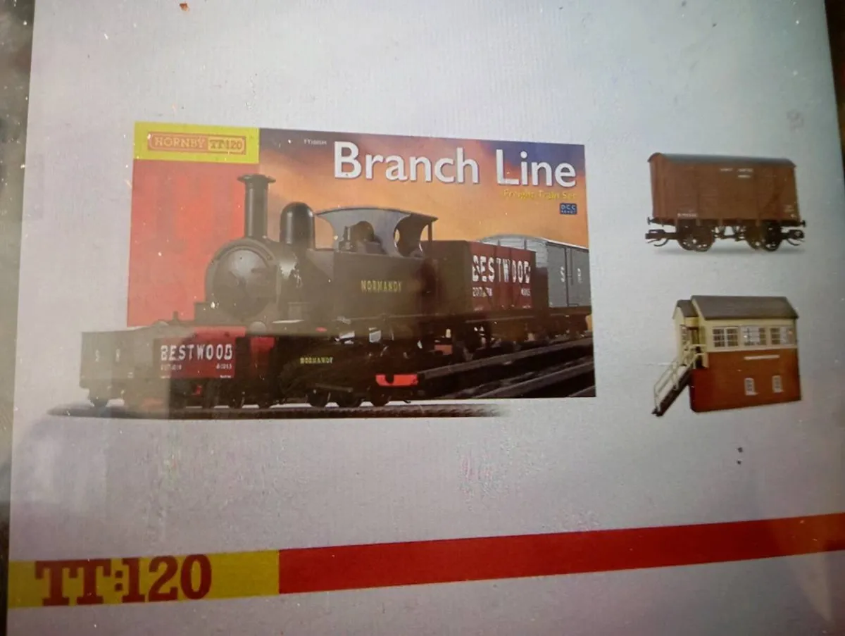 TT:120  HORBHY BRANCH-LIKE FREIGHT TRAIN SET - Image 4