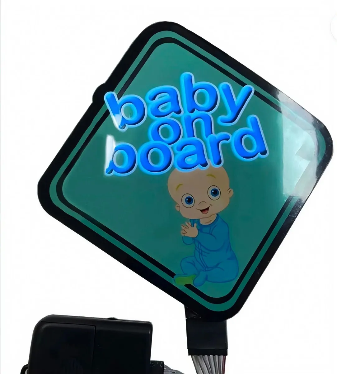 Baby On Board – LED Glow Sign - Image 3