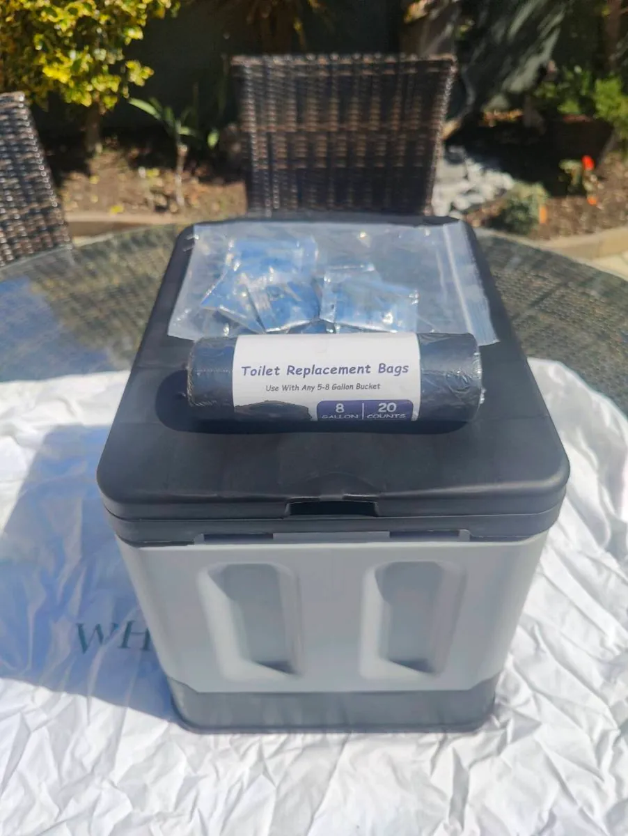Foldable Portable Toilet New - Image 1