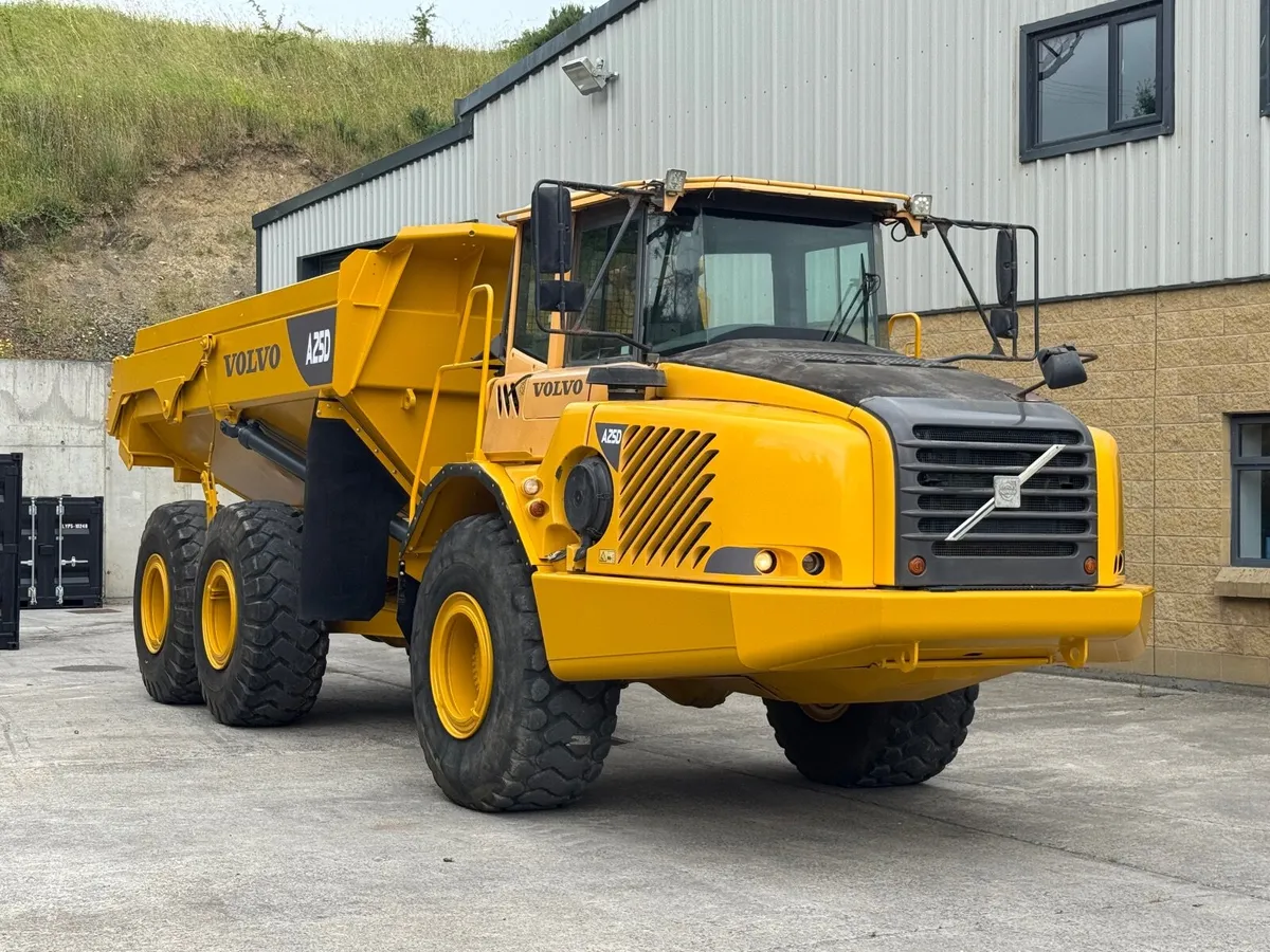 2007 Volvo A25D 6x6 dumper, tailgate, - Image 4