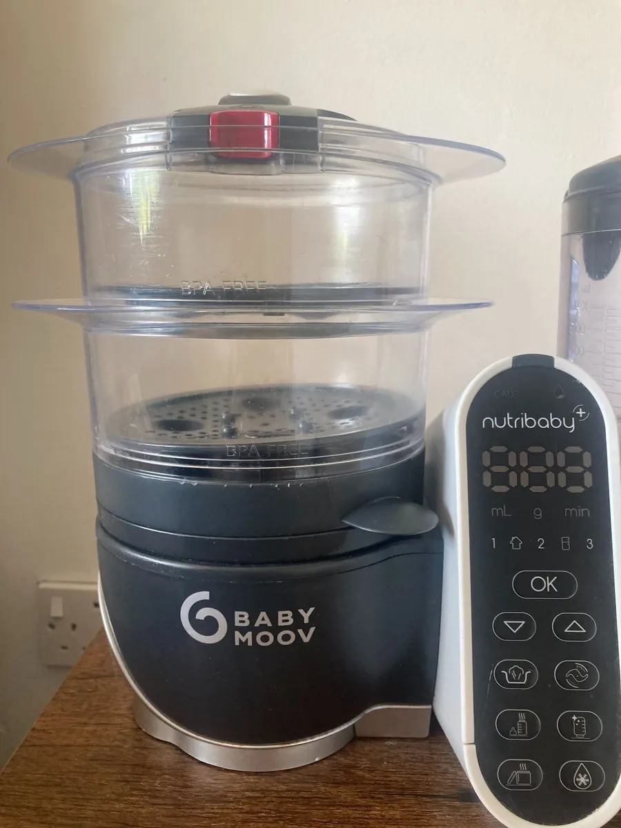 Babymoov Nutribaby+ Baby Food Processor 5-in-1 - Image 4