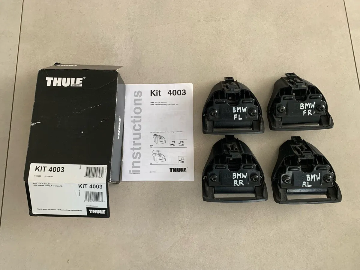 Thule Roof Bars for BMW 3 series & Mini Countryman - Image 2