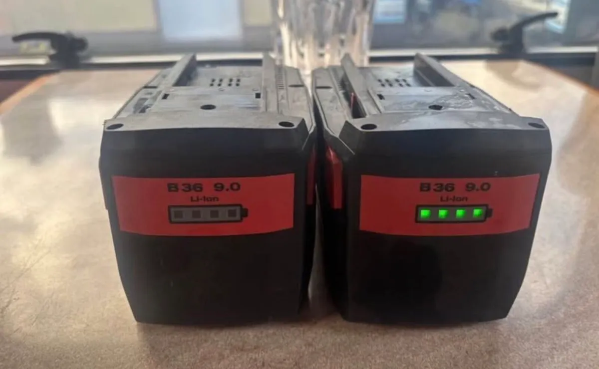 genuine hilti b36 9 amp battery 2025 - Image 1