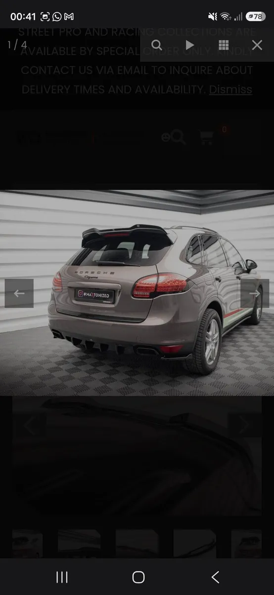 Porsche Cayenne MAXTON bodykit (mark 2) - Image 2