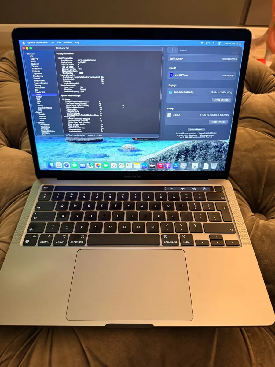 Apple MacBook Pro 13” M1 16Gb RAM 512Gb SSD - Image 1