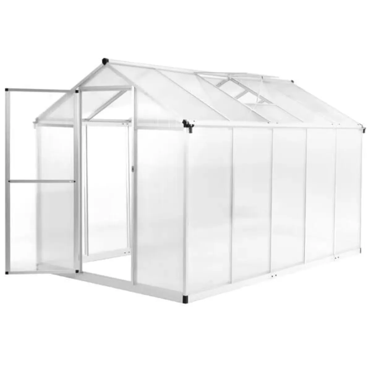 Greenhouse Aluminium 302x190x195 cm 11.19 m³

Spec - Image 1