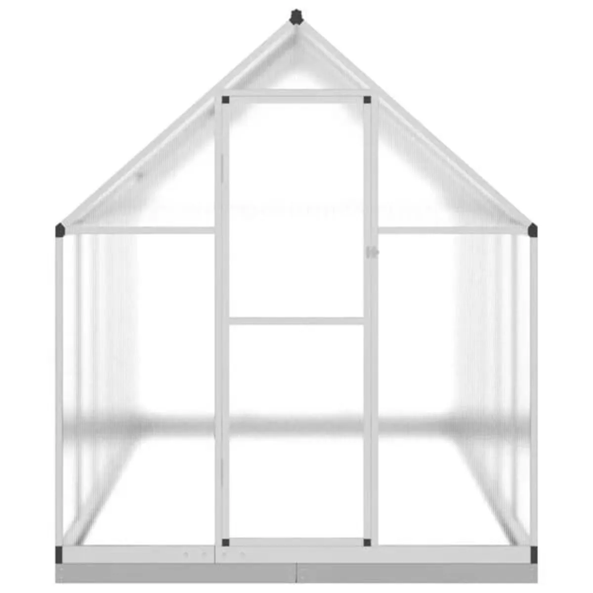 Greenhouse with Base Frame Silver 334x169x202 cm A - Image 3