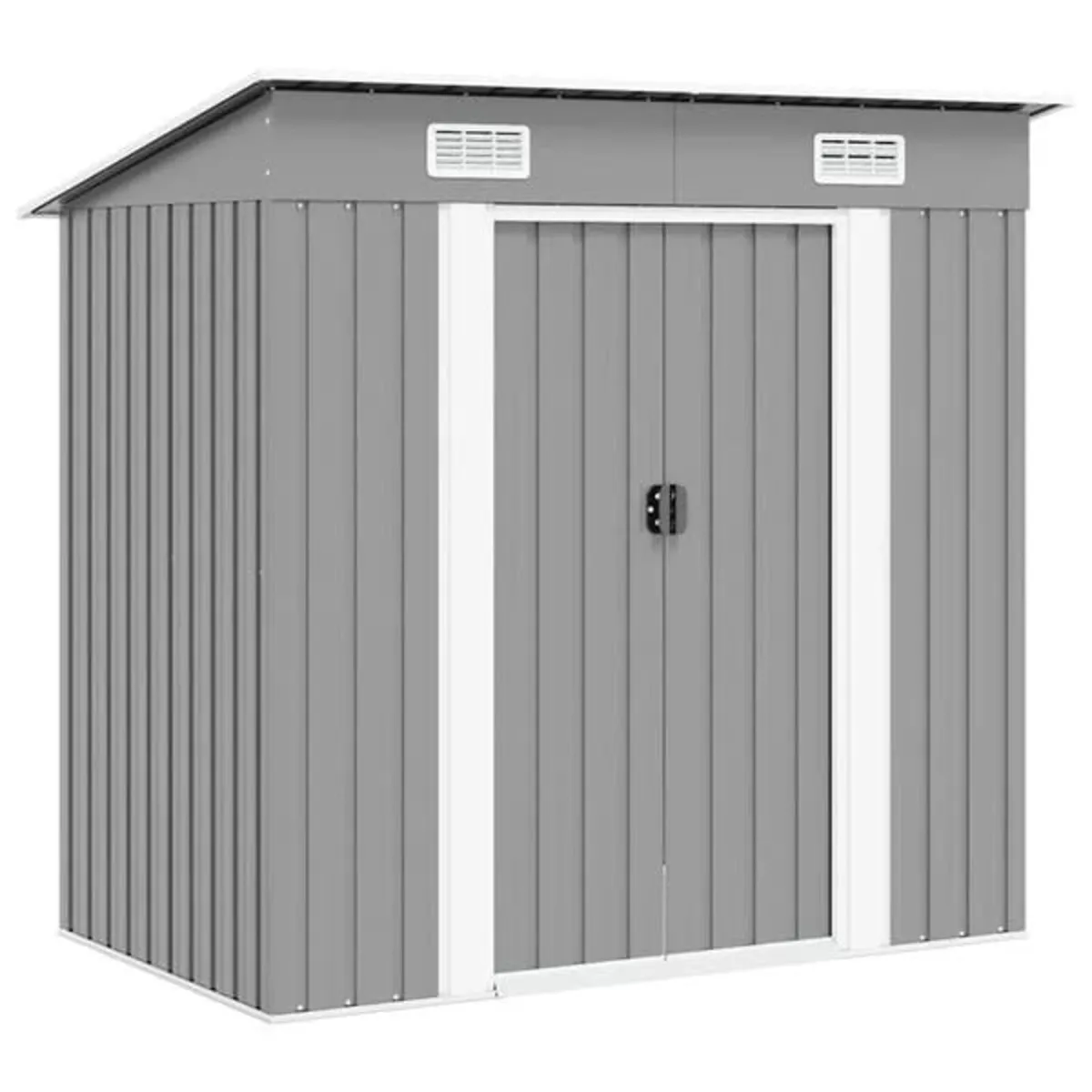 Garden Shed Grey Metal

Description
This metal sto - Image 1