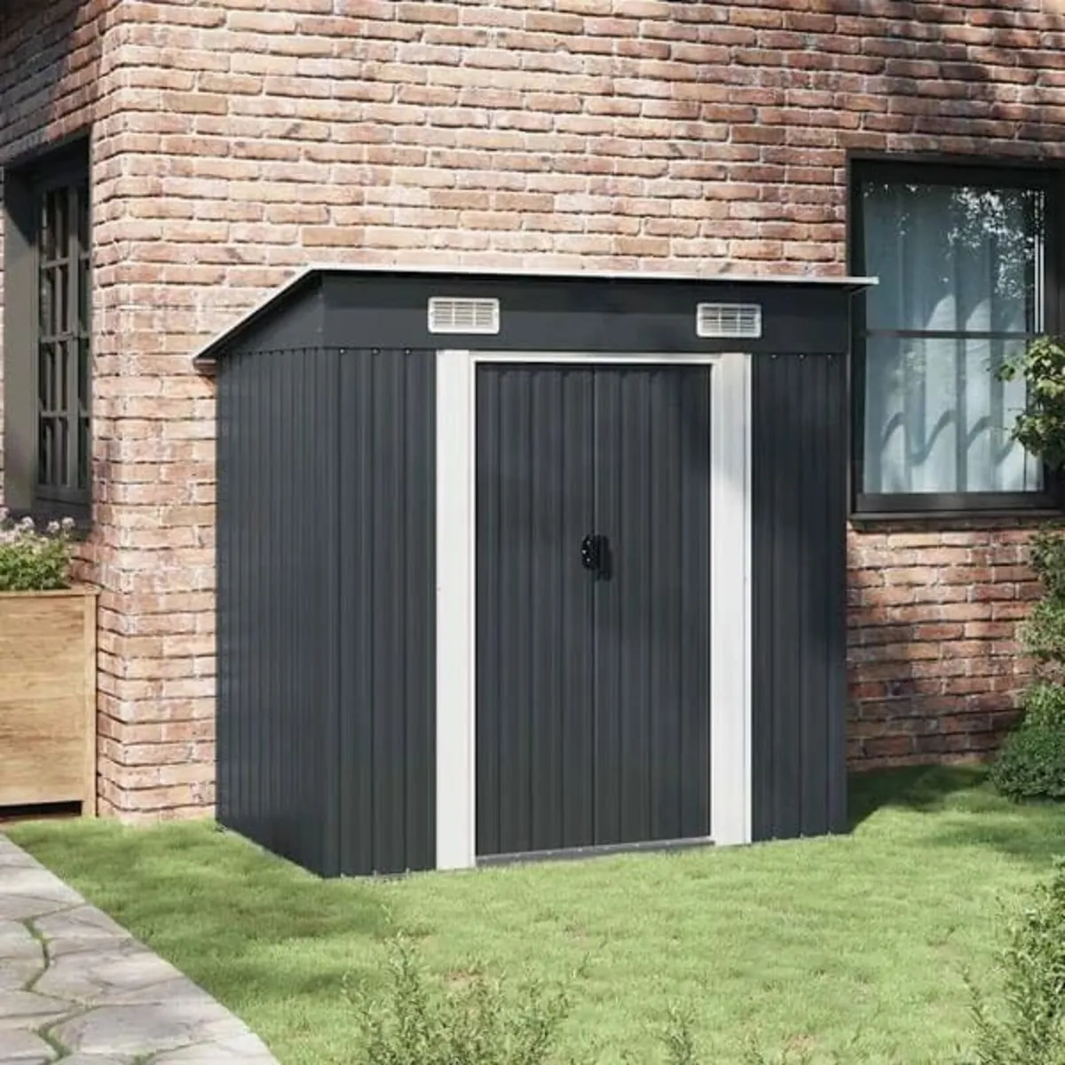 Garden Shed Anthracite Steel


Description
This me - Image 4