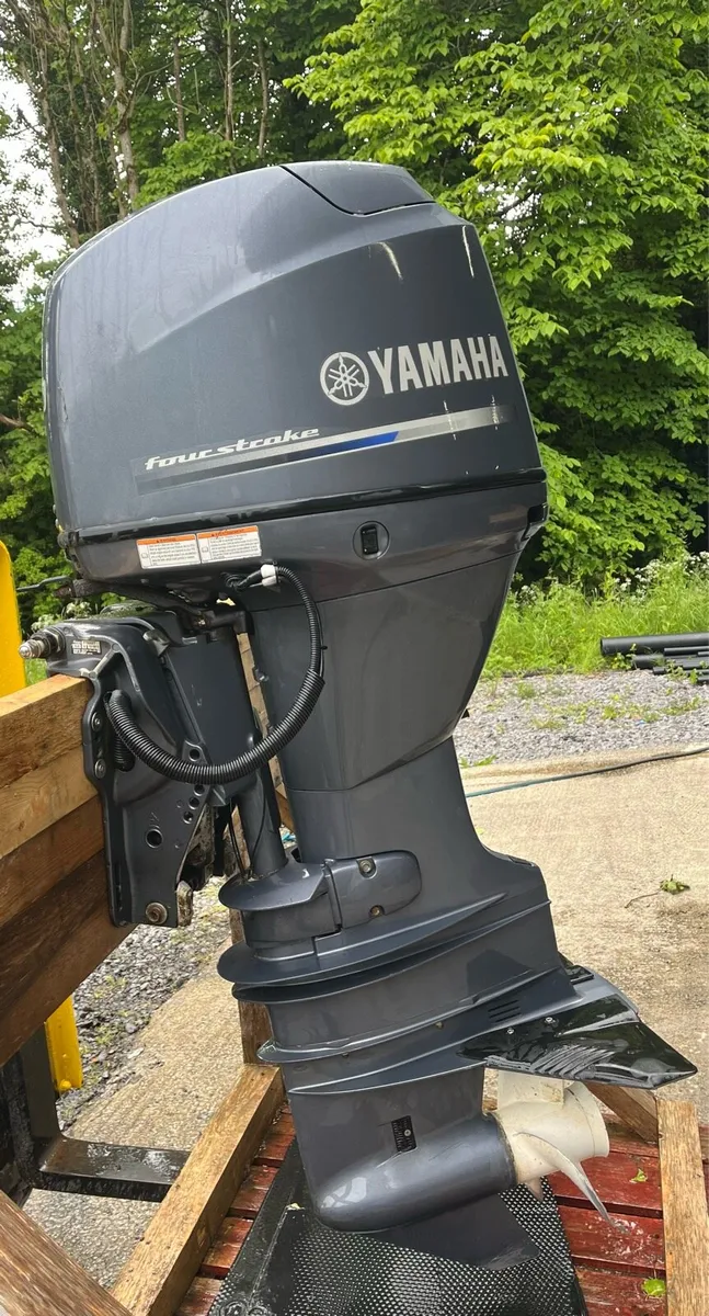 Yamaha 60HP 4 stroke outboard (high thrust) - Image 1