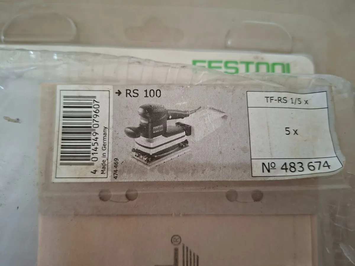 Festool Turbofiltro TF-RS 15 + P180 sanding pads - Image 4