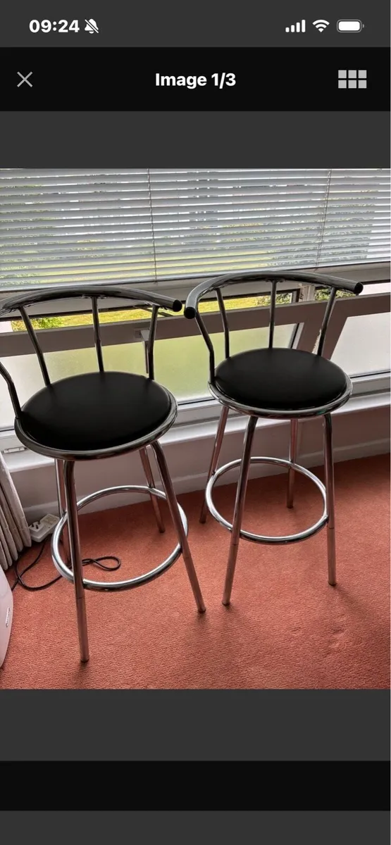 Rotating Chairs Stools Set - Image 1