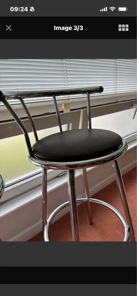 Rotating Chairs Stools Set - Image 3