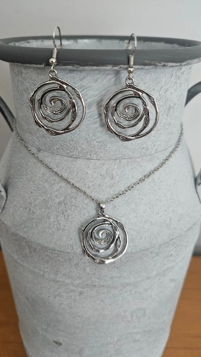 Necklace and Earrings - Image 1