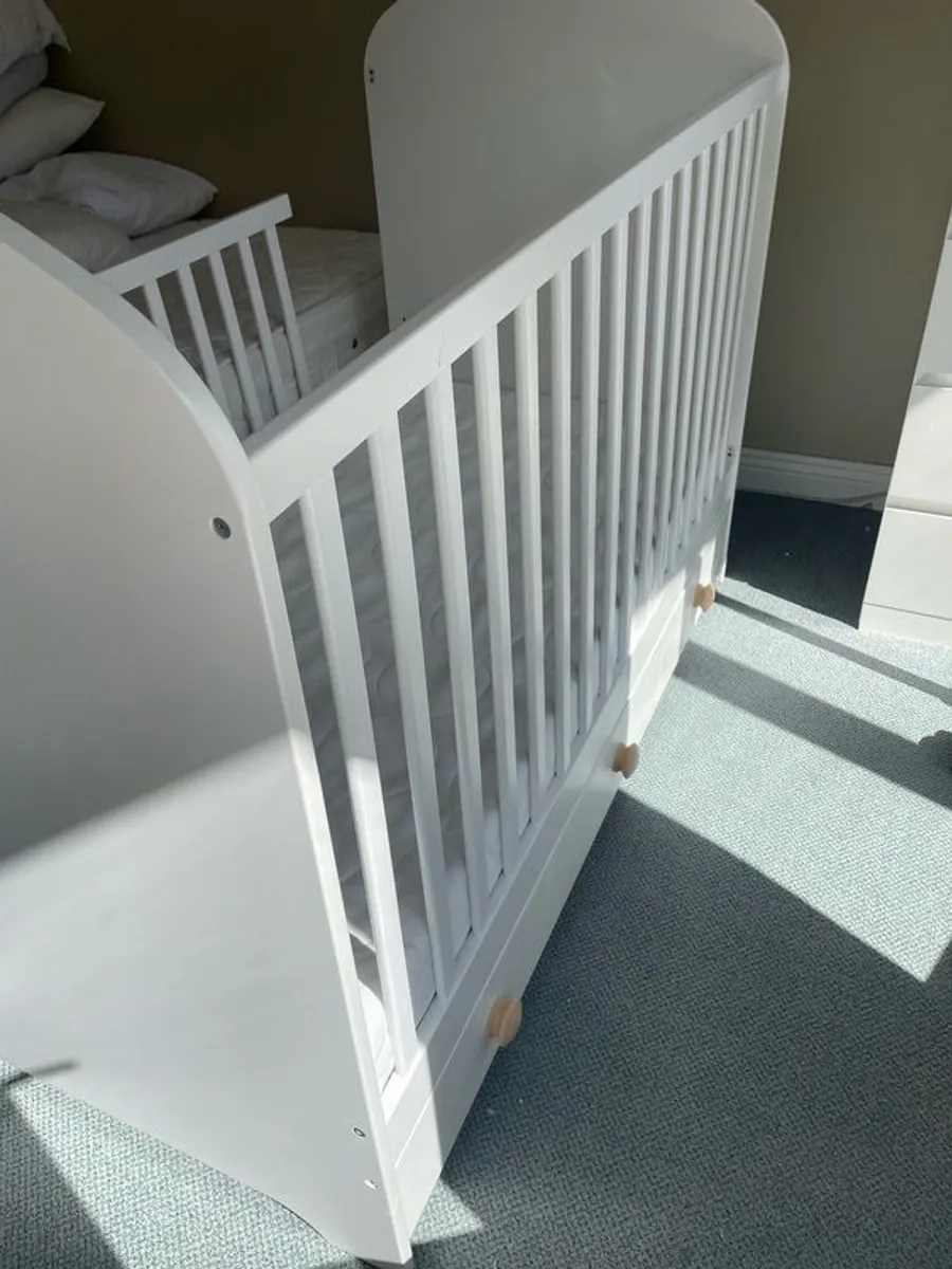 IKEA Gonatt Cot Bed and Bedding Bundle - Image 2