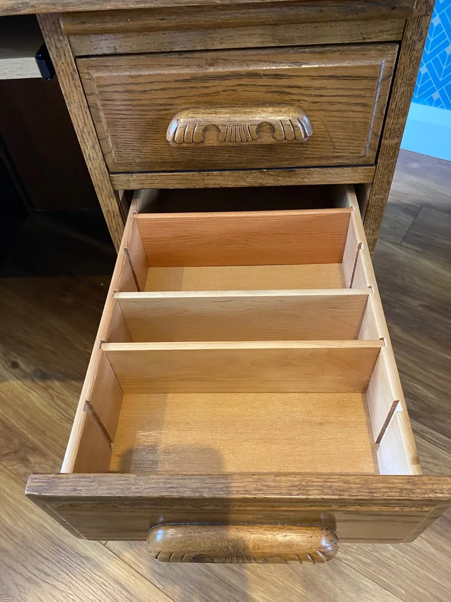 Roll top desk - Image 4