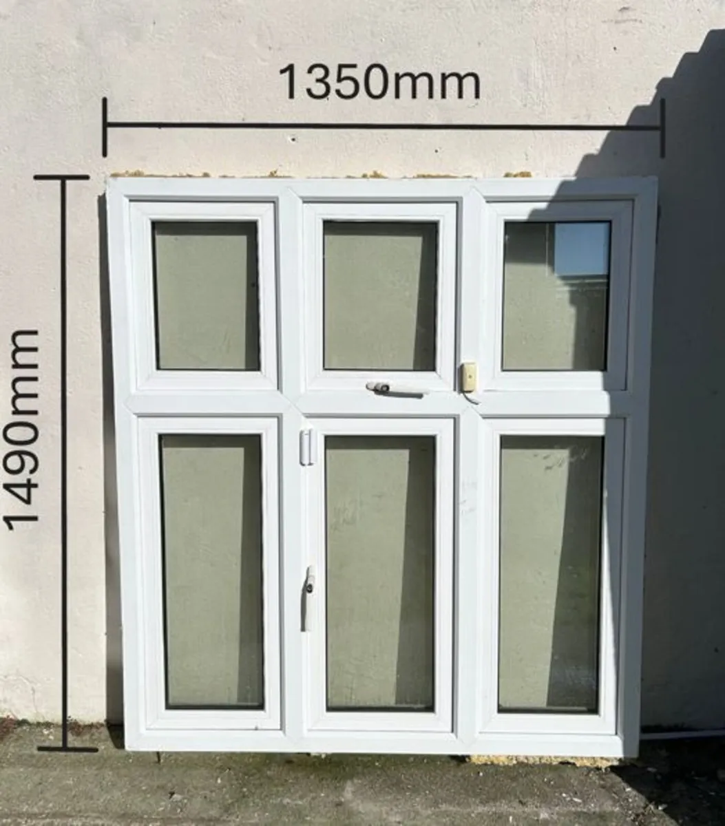 Triple Glazed uPVC Window – 1350mm x 1490mm