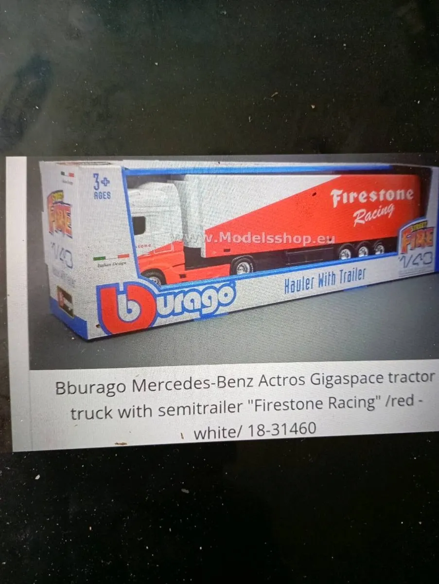 BbURAGO MERCEDES BENZ ACTROS  GIGASPACETR TRUCK. - Image 1