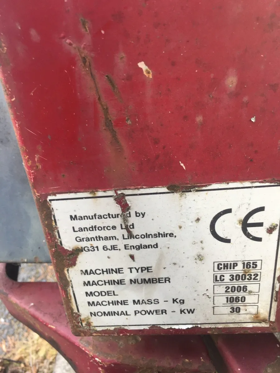 Landforce 160 wood chipper - Image 2