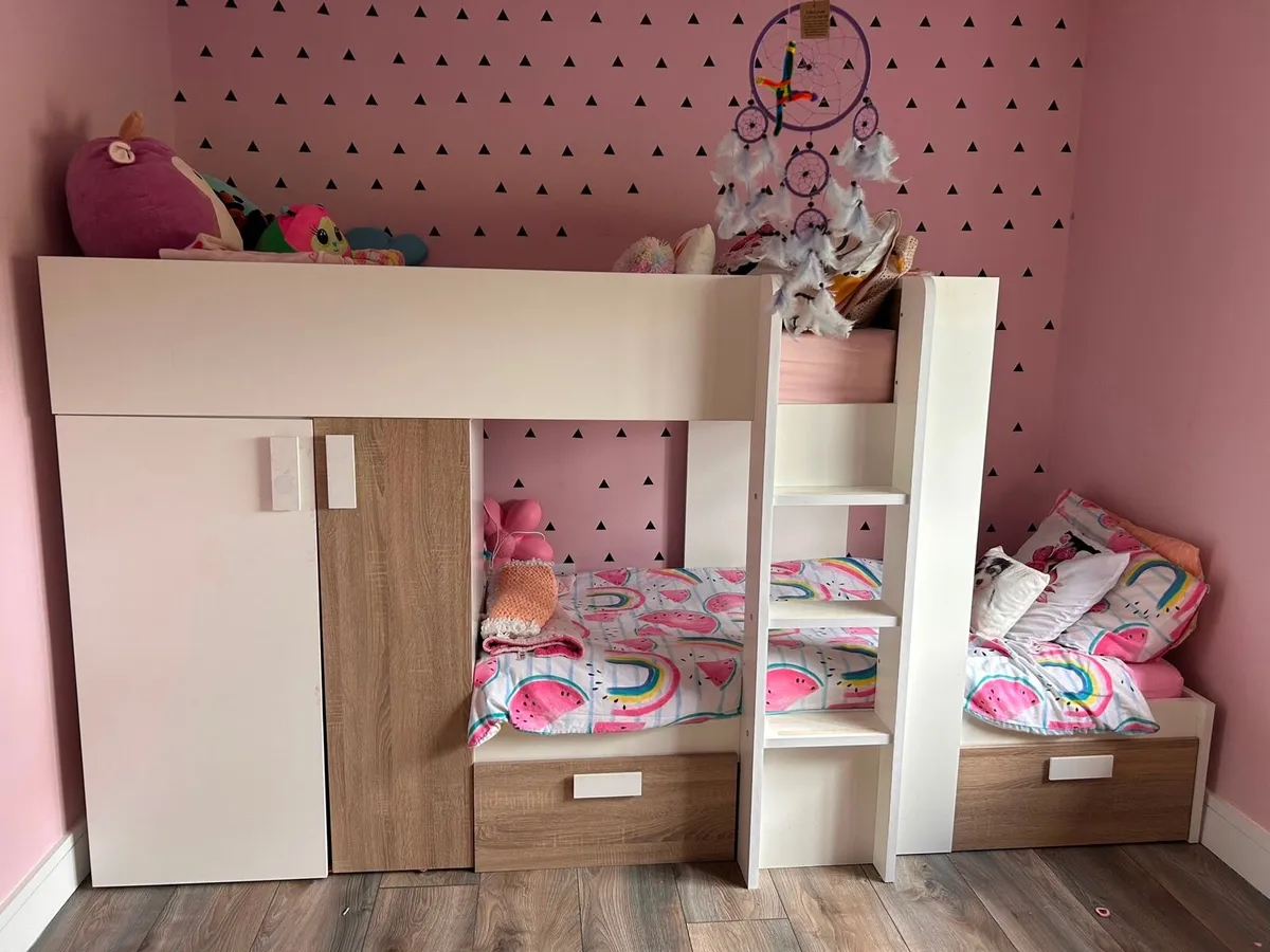 Bunk Beds with Storage - Image 1
