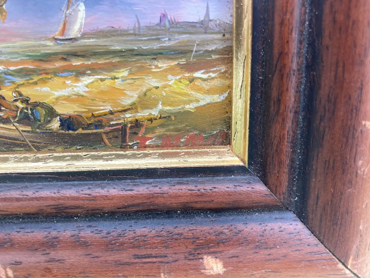 Dutch shipping oil paintings free postage - Image 4