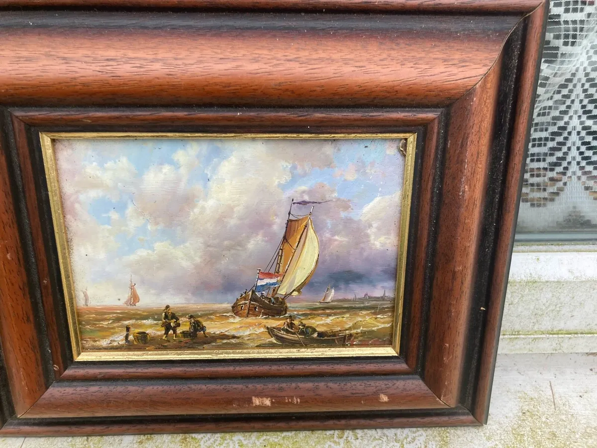Dutch shipping oil paintings free postage - Image 2