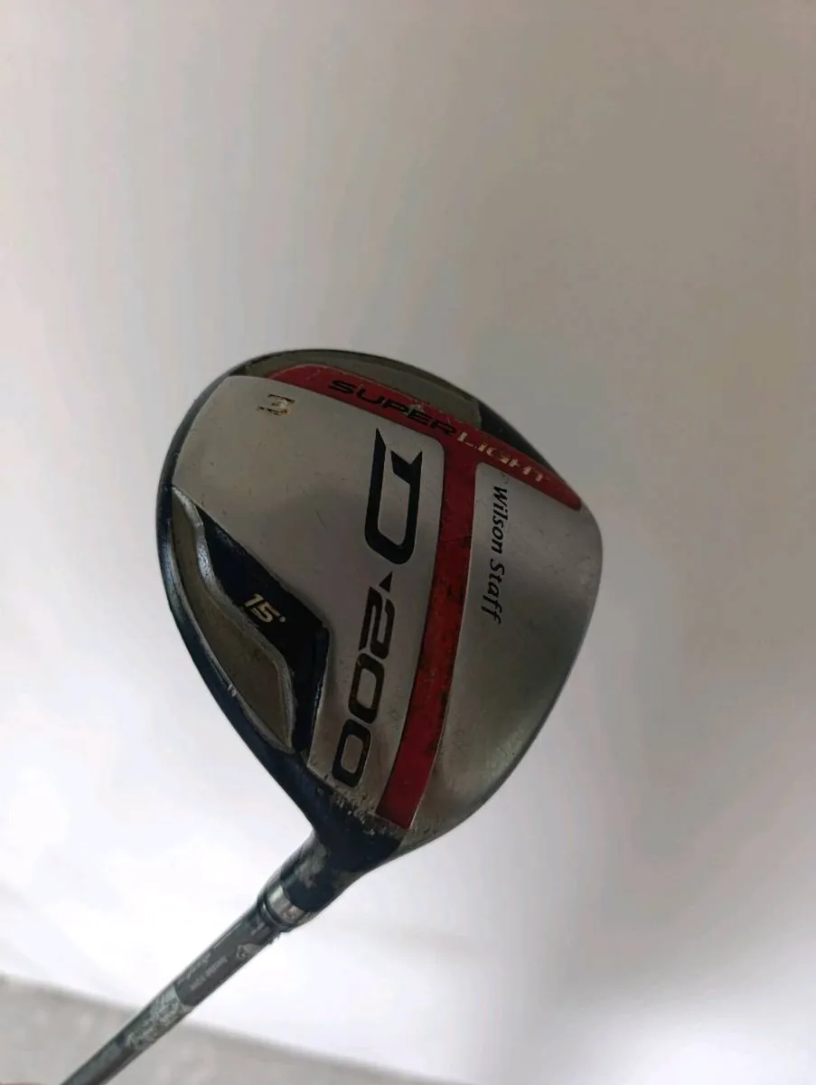 Wilson d200 3 wood 15 degree - Image 1