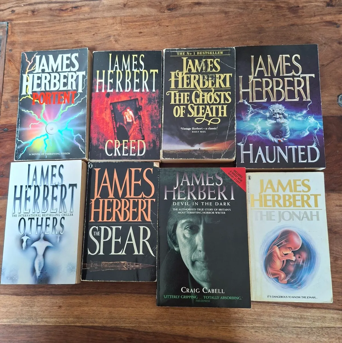 James Herbert Book Collection
