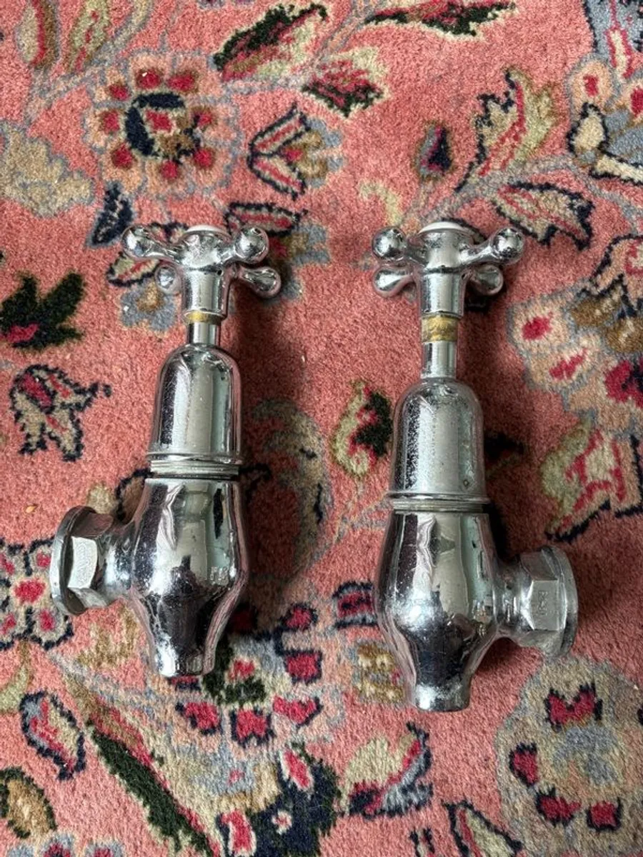 Antique Globe Taps - Image 1