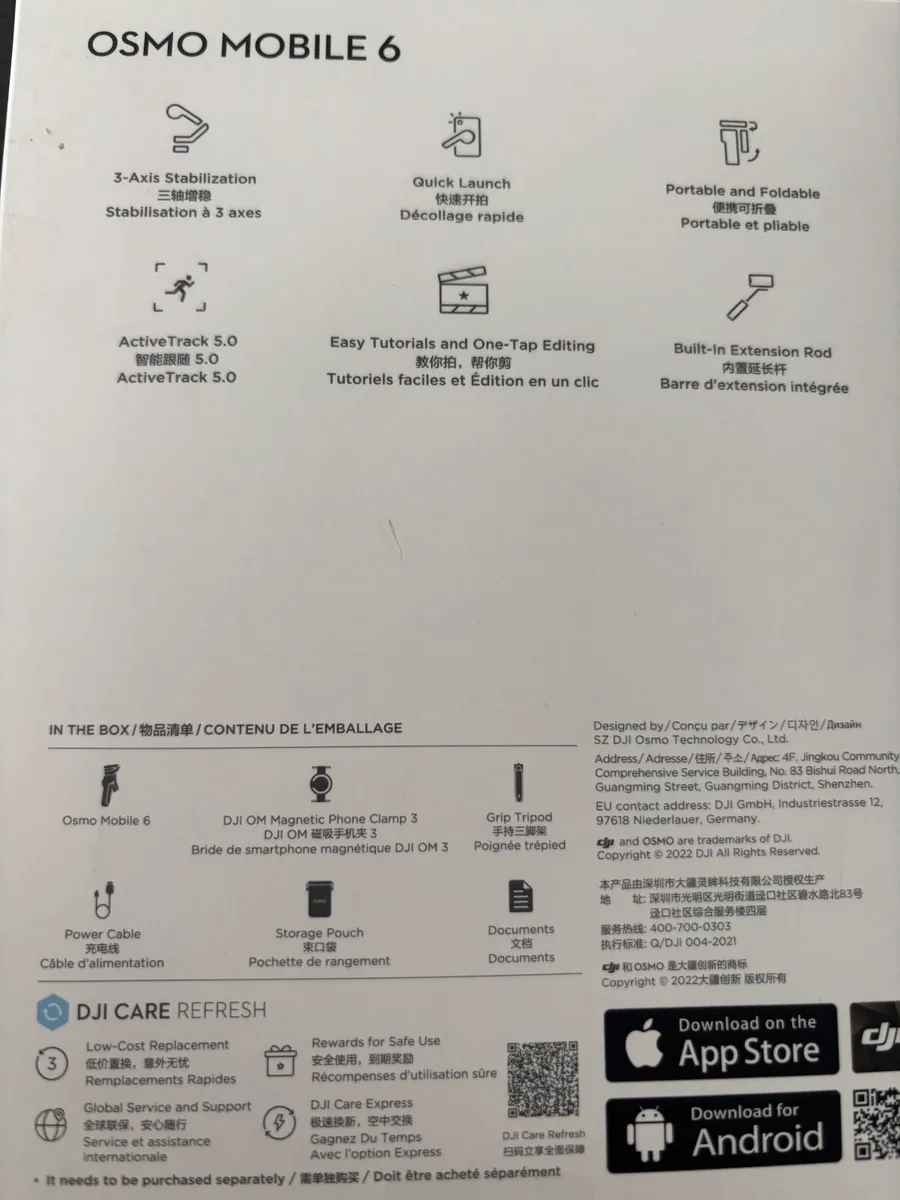 DJI Osmo Mobile 6 Gimbal – Excellent Condition - Image 2