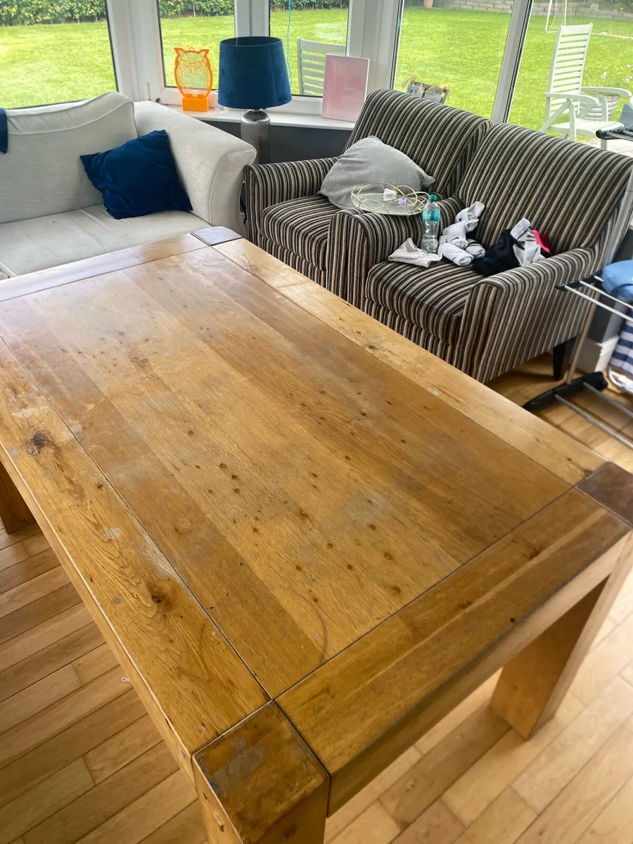 Solid oak table - Image 2