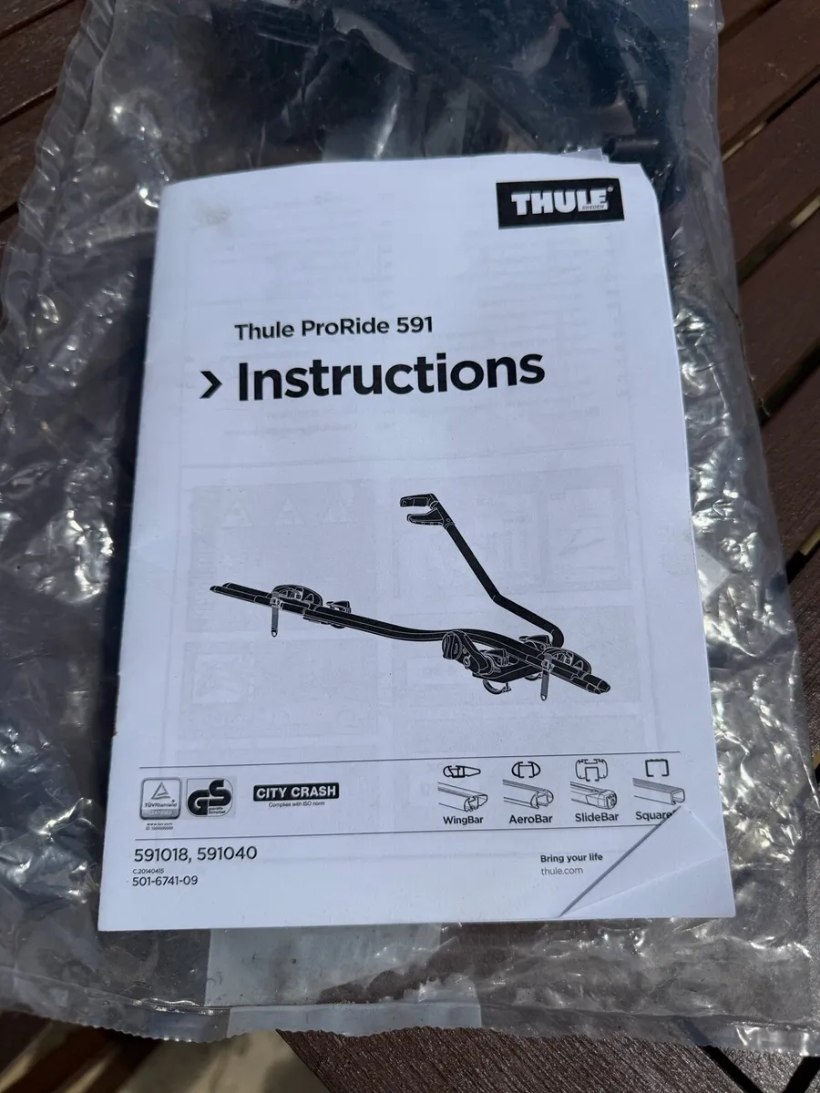 Thule Pro Ride 591 Bike Carrier - Image 3