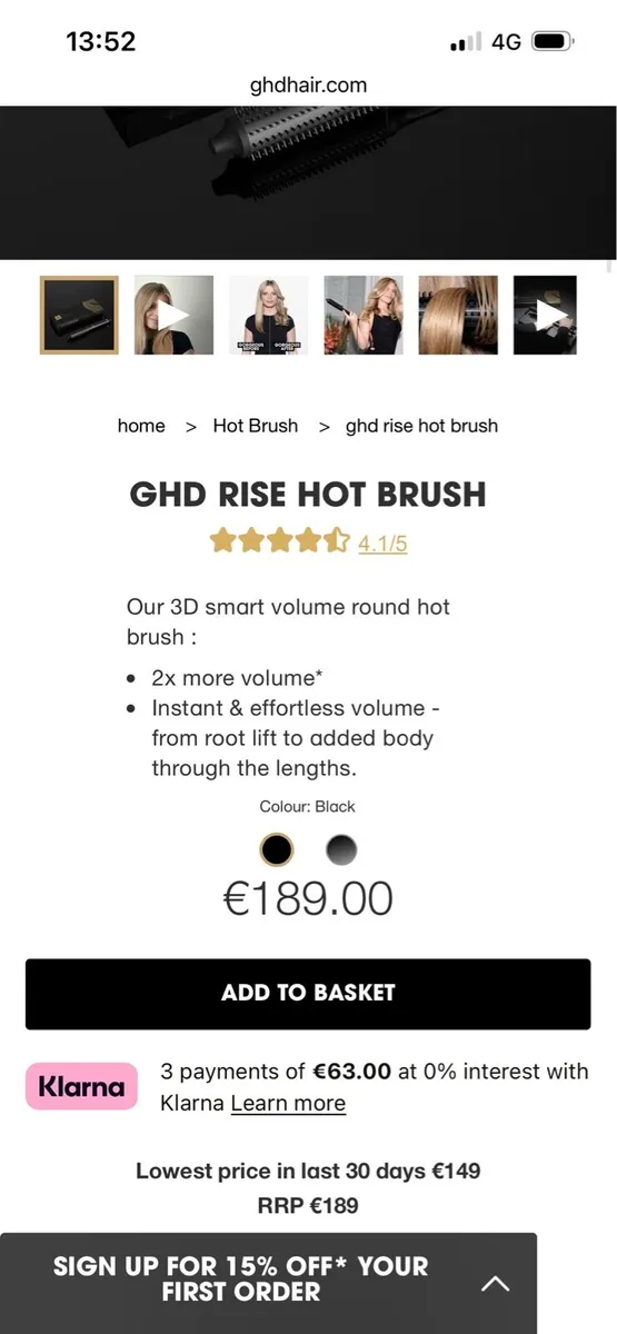 Ghd hot rise brush - Image 2