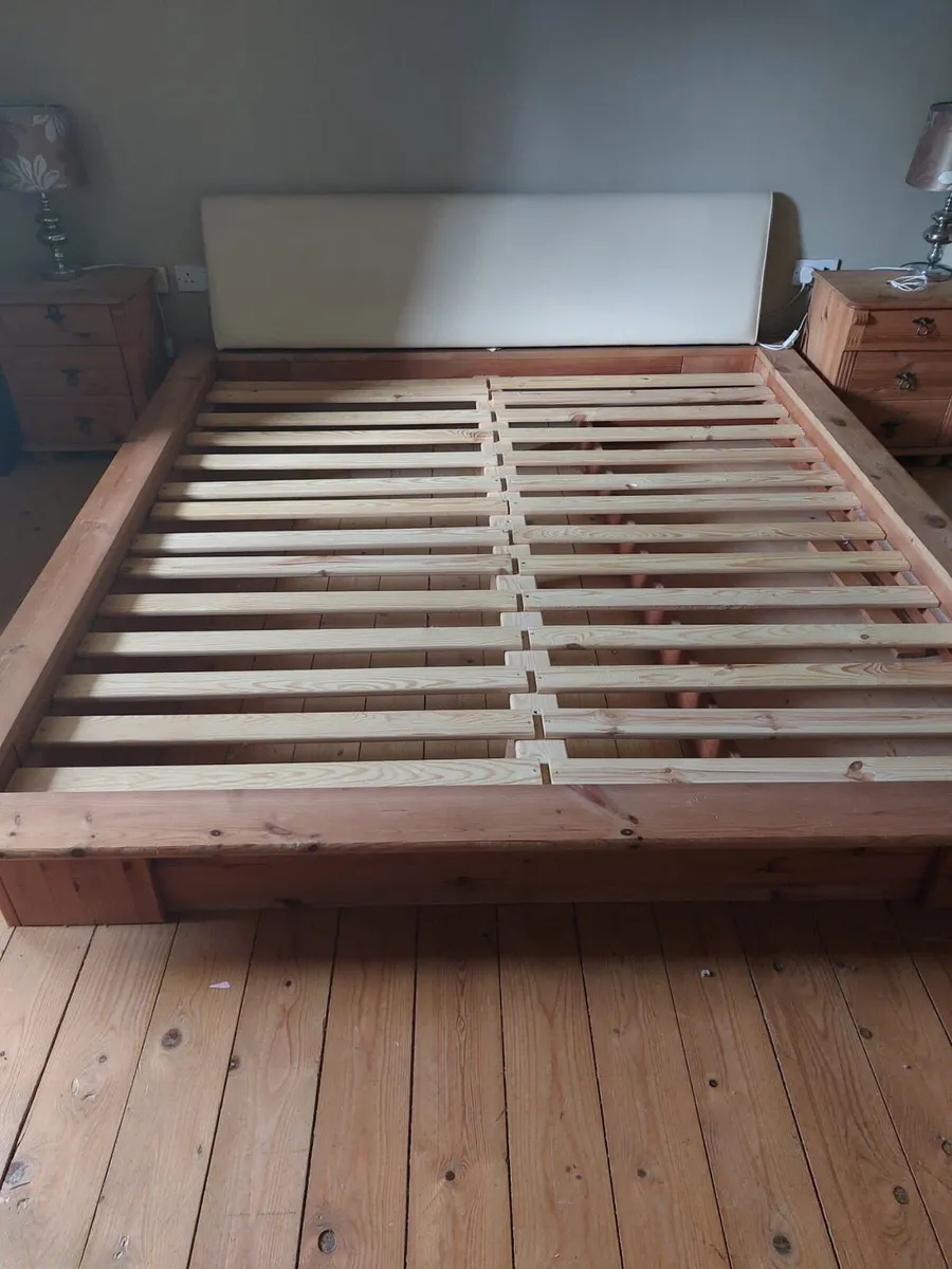 Super King size bed frame for sale - Image 1