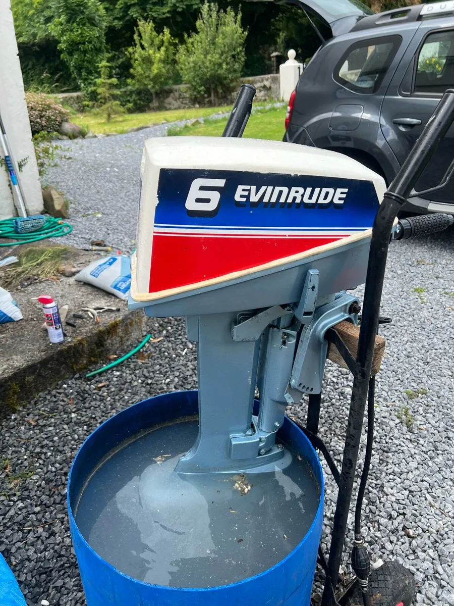 Evinrude 6hp outboard - Image 3