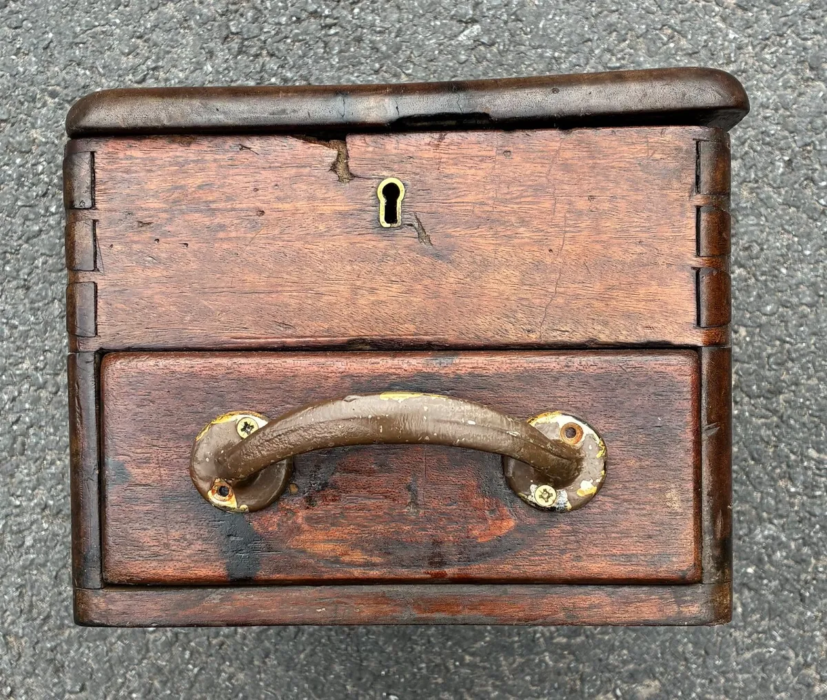 Antique O’Brien’s Patent Self-Closing Till. - Image 2