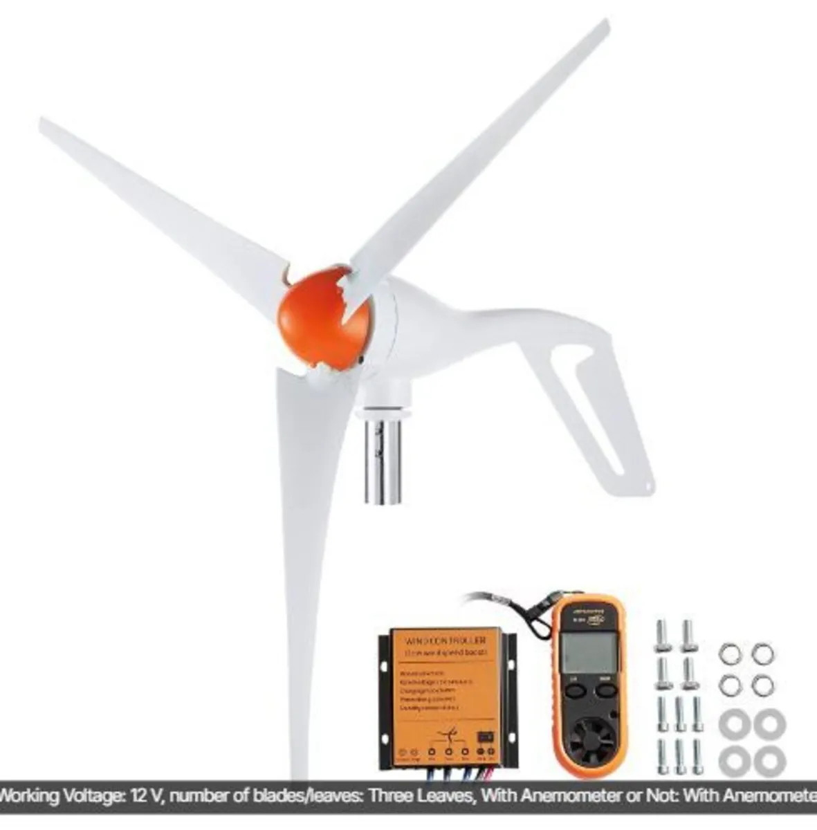 500W Wind Turbine Generator, 12V Wind - Image 1