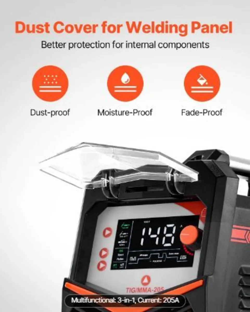 TIG Welder, 205A 3-In-1 Welding Machine - Image 2